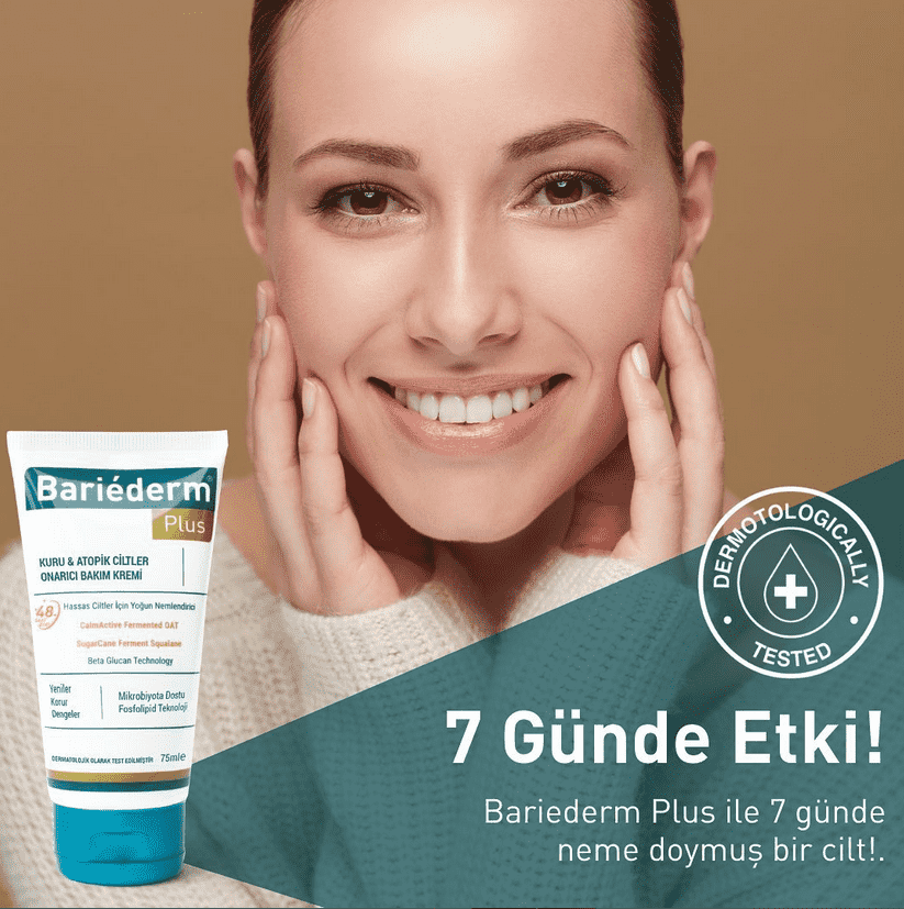 Bariederm Plus Krem ile beta glukanın cilt sağlığına faydaları